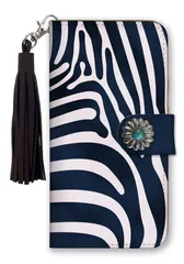 iPhone14Pro ケース 手帳型 アイフォン14 プロ スマホケース フリンジ ストラップ付 コンチョ  おしゃれ 流行 アニマル柄 レオパード 豹柄 ヒョウ柄 牛柄 パイソン 蛇 可愛い カラー05