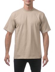 アウトレット 訳あり PRO CLUB プロクラブ Tシャツ メンズ 半袖 無地 ヘビーウェイト カーキ 101 2XL