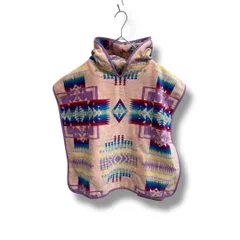 PENDLETON ペンドルトン フード付きポンチョ 子供用 キッズ ゴーゴー古着マルイ草加店 2 NO.有10