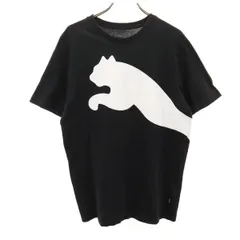 PUMA プーマ 半袖 Tシャツ S ブラック メンズ 古着