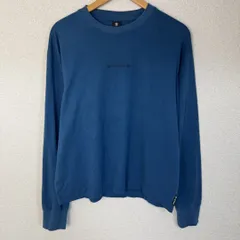 G-STAR RAW ジースターロゥ 長袖Tシャツ ロゴ ブルー Sサイズ メンズ 古着 ストリート