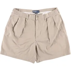 古着 ラルフローレン Ralph Lauren POLO by Ralph Lauren ANDREW SHORT ツータック チノショーツ ショートパンツ メンズw35相当/eaa562931
