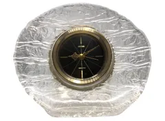 SEIKO セイコー 置時計 置き時計 アンティーク Transistor トランシスター ガラス インテリア 飾り物 アナログ QZ 動作品 稼働