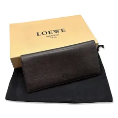 2024年最新】ロエベ loewe 財布 長財布 ファスナー 二つ折り