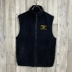 【Weather Perfect】ジャマイカ 刺繍 フリース ベスト  L