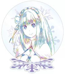 [중고] 아크릴 스탠드 아크릴 패널 에밀리아 [Re: 처음부터 시작하는 이세계 생활 Memory Snow 트레이딩 Ani-Art 아크릴 스탠드]