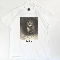 『起源』II. / オディロン・ルドン 半袖 Tシャツ ホワイト GILDAN(ギルダン) 5.3オンス 男女兼用【RAF】Odilon Redon S/S TEE 53