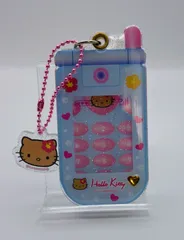 サンリオ HELLO KITTY  GOGOギャル COLLECTION スライドガラケーキーホルダー
