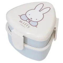 ミッフィー お弁当箱 抗菌三角おにぎりランチボックス2段 ミッフィー ディックブルーナ スケーター 新学期準備 絵本キャラクター グッズ 