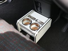 MK53Sスペーシア（17/12～） フロントカップホルダー  ホワイト　WHｘシルバー