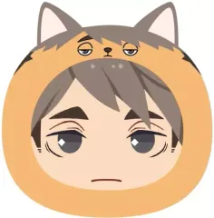 【中古】キーホルダー・マスコット(キャラクター) 宮治 「ハイキュー!! TO THE TOP あにずきん 第3弾」