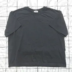 ◇ ⊃ BEAMS ビームス シンプル系 半袖 クルーネック半袖Ｔシャツ サイズ表記なし ブラック系 レディース メンズ E  【1508200029337】
