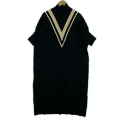 新品　ルフィル LEPHIL ラインオーバーワンピース 黒0サイズ LE PHIL(ル フィル)｜ラインオーバーワンピース/ブラック の通販