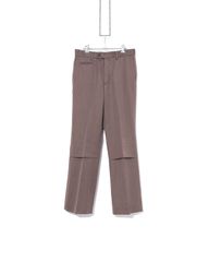 MATSUFUJI　マツフジ　wool semi-fiare work trousers　M233-04C1ウールセミフレアワークトラウザーズ スラックス