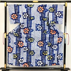 袋帯 金華山織 格子に蝶々花柄模様 O-1109 - メルカリ 