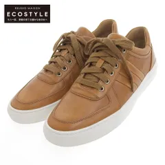 BALLY バリー 新品同様 BALLY バリー HEIDER レザー スニーカー シューズ メンズ 茶 ブラウン US 8 1/2 D US 8 1/2 D