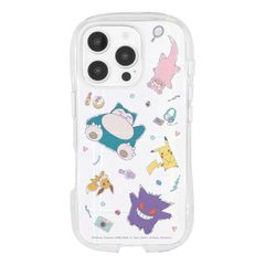 【人気商品】カントー地方 クリスタルクリアケース 対応 Pro POKE-942A iPhone16 ポケットモンスター グルマンディーズ