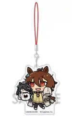 【中古】雑貨 6.アグネスタキオン＆マンハッタンカフェ 「ウマ娘 プリティーダービー アクリルストラップ～ぬいぐるみといっしょ～ Vol.1」