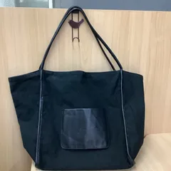 agnes b. (アニエスベー) ロゴトートバッグ / ブラック