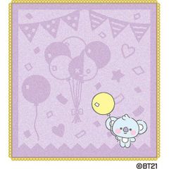 BT21 핸드 타올(자카드 타입) A LITTLE FESTA (1)KOYA[엔스카이]