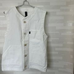 ｗｊｋ　【LEON × B2nd urban work vest】 ワーク ベスト ホワイト メンズ Sサイズ