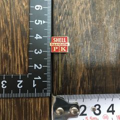 雑貨 ハットピン 缶バッジ SHELL hard oile PK