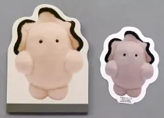 【中古】ノート・メモ帳 牡蠣 ダイカットメモ帳＆ステッカー 「タイトーくじ 求心フレンズ」 F賞