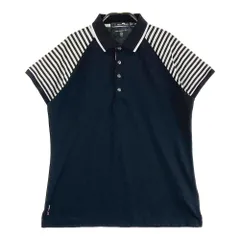 サイズ：M RLX ラルフローレン  半袖ポロシャツ  ブラック系 [240101431217] ゴルフウェア レディース ストスト