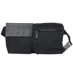GUCCI CGキャンバス　ウエストポーチ　ボディバック GUCCI グッチ GGキャンバス ボディバッグ ウエストバッグ