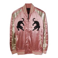 vintage70sJAPAMサテンスーベニアジャケットSIZEＬ vintage70sJAPAMサテンスーベニアジャケットSIZEL