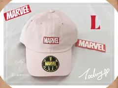 114. 新品タグ付き♡MARVEL マーベル ピンク キャップ L ♡