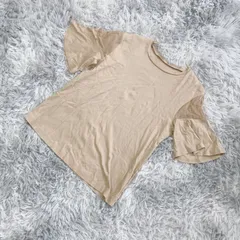 【Nunc.】ヌンク  Tシャツ【F】カジュアル  一点もの  レディース  ベージュ系  明るい薄茶色  【送料無料】