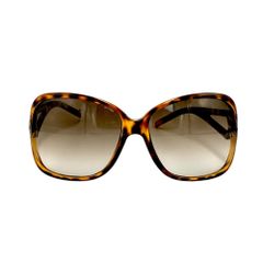 【真贋判定済】DIOR ディオール サングラス べっ甲調 64□16 120 スクエア ユニセックス B0408MAKN8