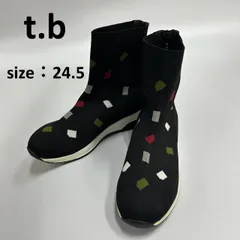 t.b センソユニコブーツ Sensounico - センソユニコ 厚底ブーツ ブラックの通販 by
