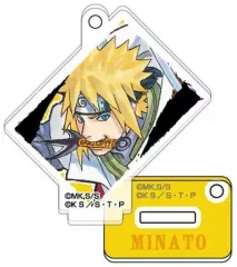 【中古】キーホルダー 波風ミナト 「スタンドミニアクリルキーホルダー NARUTO-ナルト-疾風伝」