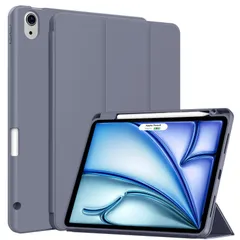 【数量限定】インチ Apple インチ Pencil 10.9 収納 2022/2020年 Pencil 2/Pencil カバー Pro 第5/4世代 ワイヤレス充電対応 Air Touch Air ID iPad スリープ機能 iPad 三つ折スタンド ソ