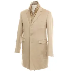 【中古】ヘルノ Herno カシミヤ 中綿 チェスターフィールドコート ベージュ【サイズ50】【メンズ】のサムネイル