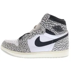 NIKE (ナイキ) AIR JORDAN 1 HIGH OG WHITE CEMENT エアジョーダン1 ホワイトセメント ハイカットスニーカー グレー/ブラック US9.5/27.5cm DZ5485-052