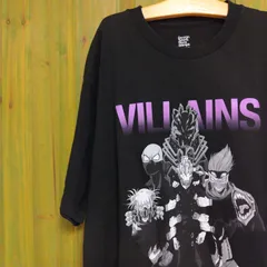 Design Tshirts Store graniph graniph グラニフ  僕のヒーローアカデミア ヒロアカ MY HERO ACADEMIA villains 悪役 コラボ  Tシャツ