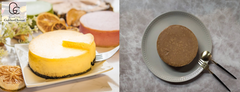【GoldenCheese】ニューヨークチーズケーキ　オリジナル/ブラックチョコ＆オレンジピール2個セット