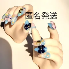 匿名発送ドール用　青雪デザインネイルチップ