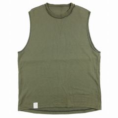 21SS N.HOOLYWOOD エヌハリウッド sleeveless crewneck オーバーサイズ ノースリーブ 緑 サイズ38 9211-CS19-032