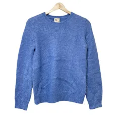 Knit by Keita Maruyama ネイビー 五分袖 ニット KEITA MARUYAMA TOKYO PARIS - 美品 ケイタマルヤマ 手刺繍 桜