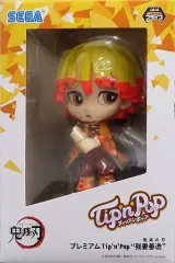 【中古】フィギュア 我妻善逸(ビビッドカラー) 「鬼滅の刃」 プレミアムTip’n’Pop”我妻善逸”