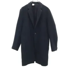 N.HOOLYWOOD エヌハリウッド 日本製 圧縮ウール チェスターコート 38 ブラック メンズ 古着