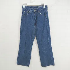 ◇ AMERICAN HOLIC アメリカン ホリック セミフレア デニム パンツ サイズ S ブルー系 レディース E  【1303140021584】