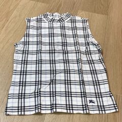M008 Burberry　バーバリーロンドン　レディース　ノースリーブ　タンクトップ　ハイネック　サイズ1
