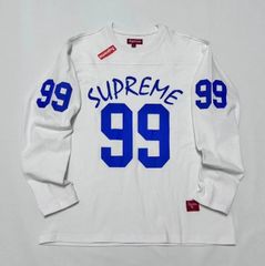 超希少】supreme✖️NIKE 刺繍ロゴ サッカー 半袖 ジャージ L. - メルカリ