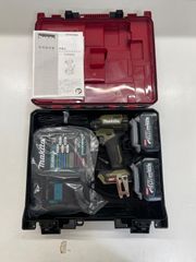 新品未使用　makita マキタ　充電式インパクトドライバー　TD002GRDXO　オリーブ　DST　40Vmax バッテリー2.5Ah×2