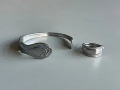 （ワカンシルバースミス） バターナイフ　バングル ワカンシルバースミス） バターナイフ バングル WAKAN SILVER